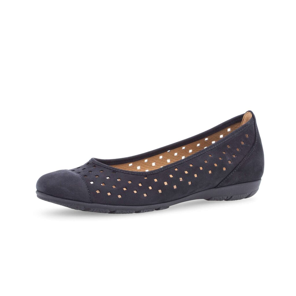 Gabor fashion Sportliche Ballerina blau