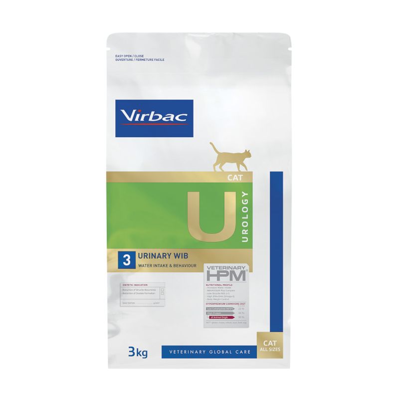 Virbac Veterinary HPM Cat Urology Water Intake & Behaviour U3 | bitiba