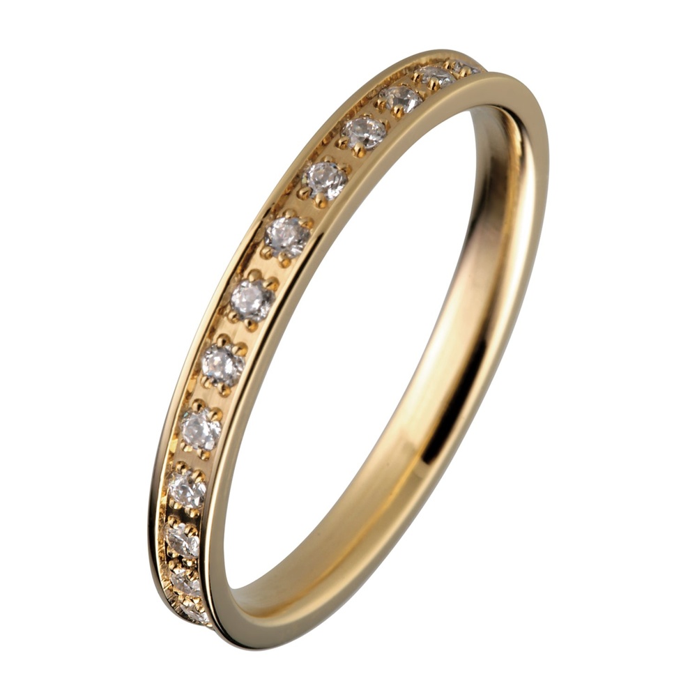 Bering Bague en acier inoxydable Acier inoxydable or Bague