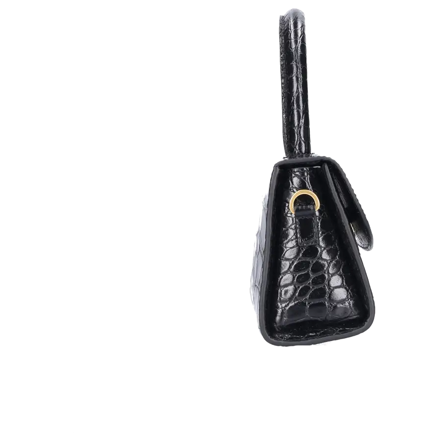 By FAR - Handtasche MINI Kalbsleder - schwarz