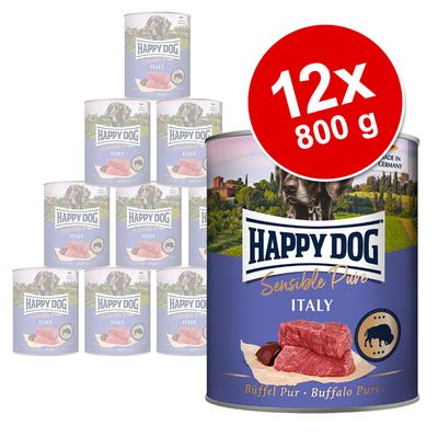 Sparpaket Happy Dog Sensible Pure 12 x 800 g
