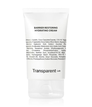 Transparent Lab Barrier Restoring Hydrating Cream Gesichtscreme-50 ml