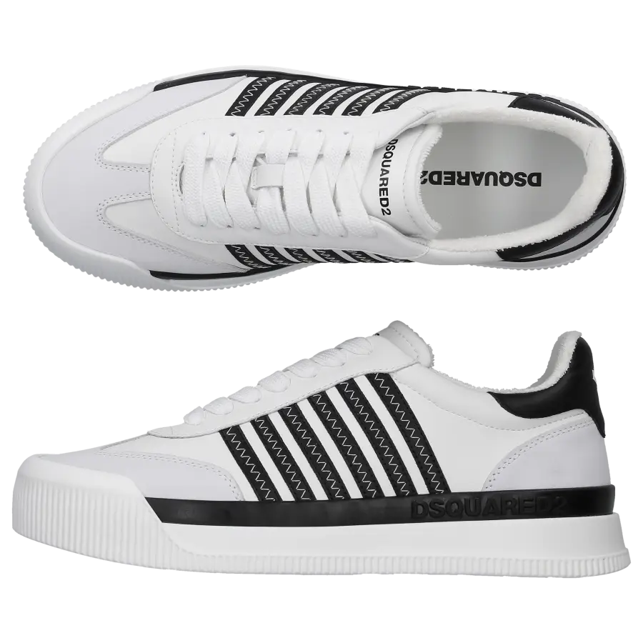 Dsquared2 - Sneaker low NEW JERSEY Kalbsleder - schwarz