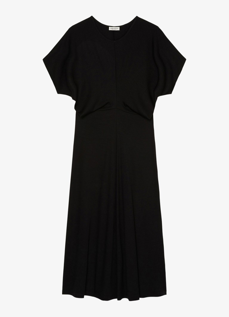 Vestido midi de punto con mangas murciélago de Marc O'Polo
