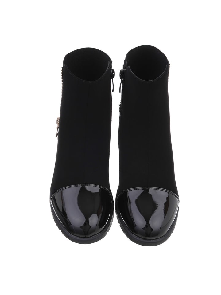 Ital-Design Stiefelette in Schwarz günstig kaufen
