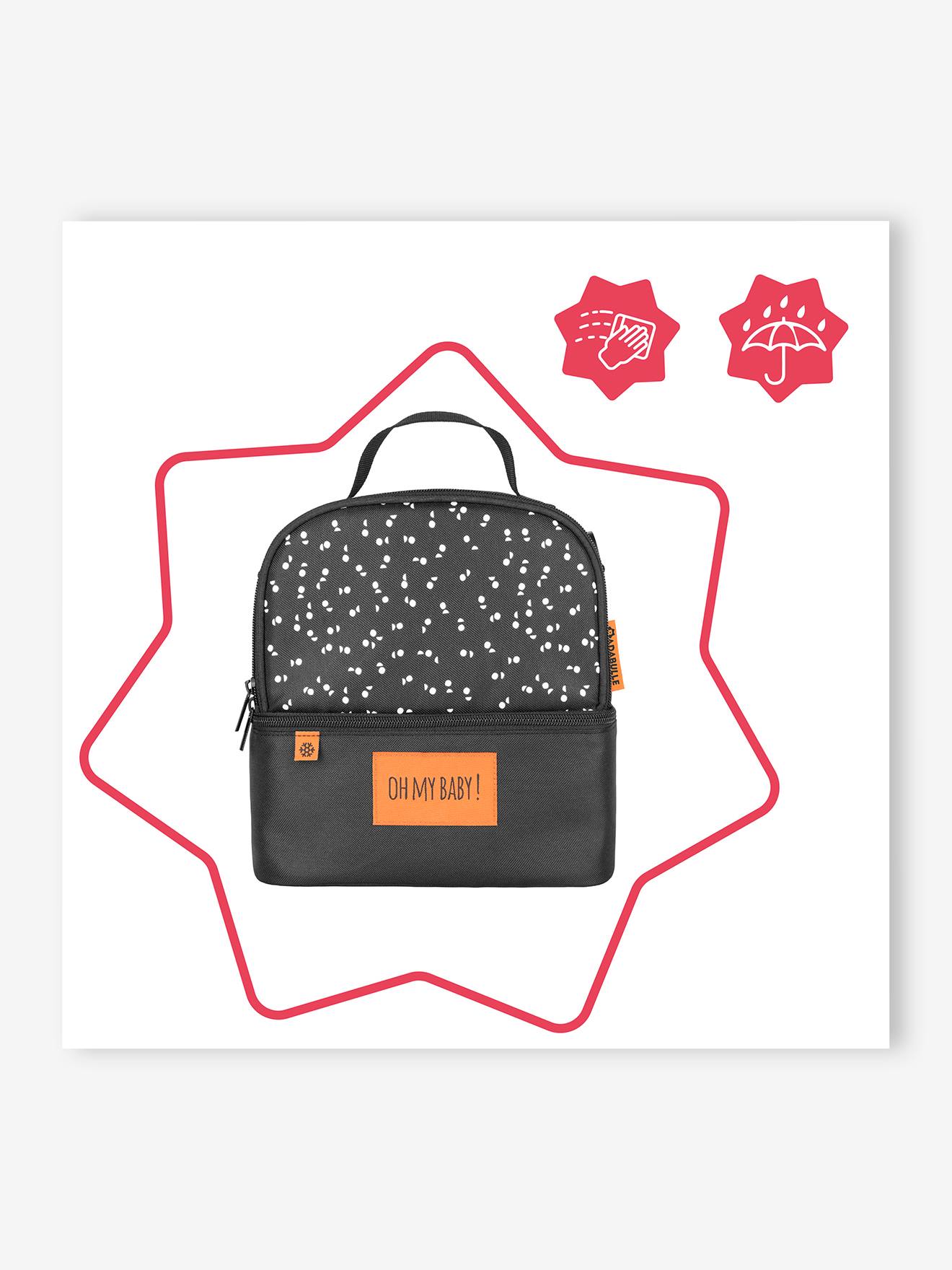 Badabulle Babybrei-Thermotasche PICK & GO BADABULLE - schwarz