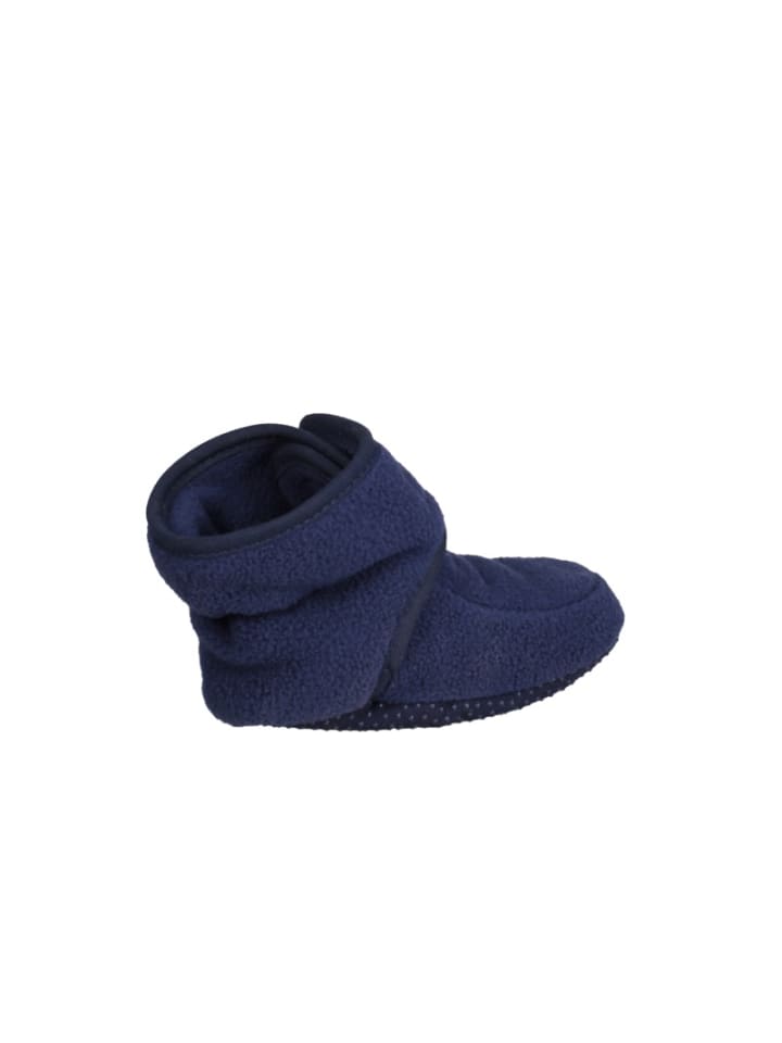 Playshoes Fleece-Krabbelschuhe  in Marine günstig kaufen