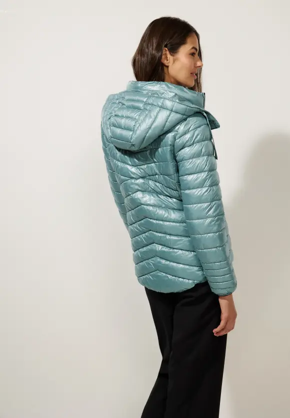 Street One Kurze Steppjacke mit Kapuze