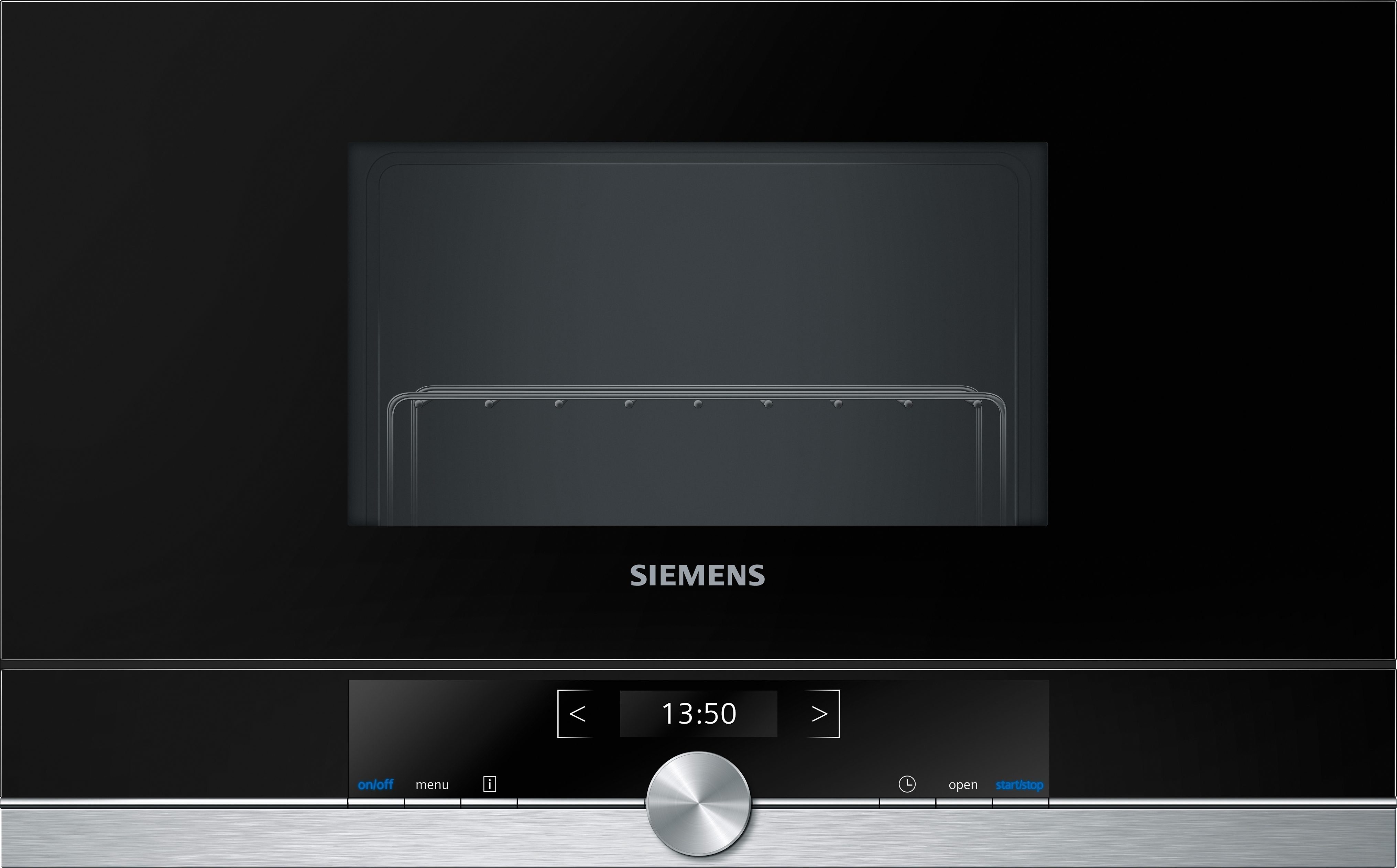 SIEMENS Einbau-Mikrowelle BE634RGS1, Grill, Mikrowelle, 21 l