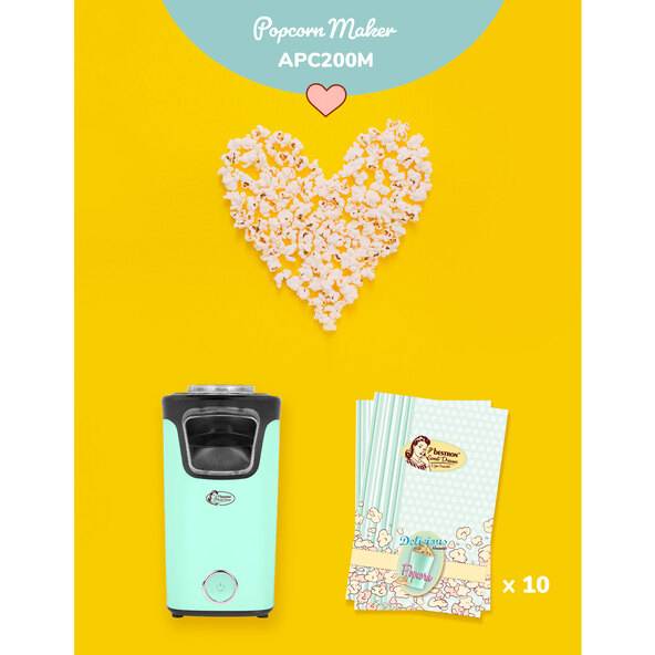 Popcornmaschine, grün