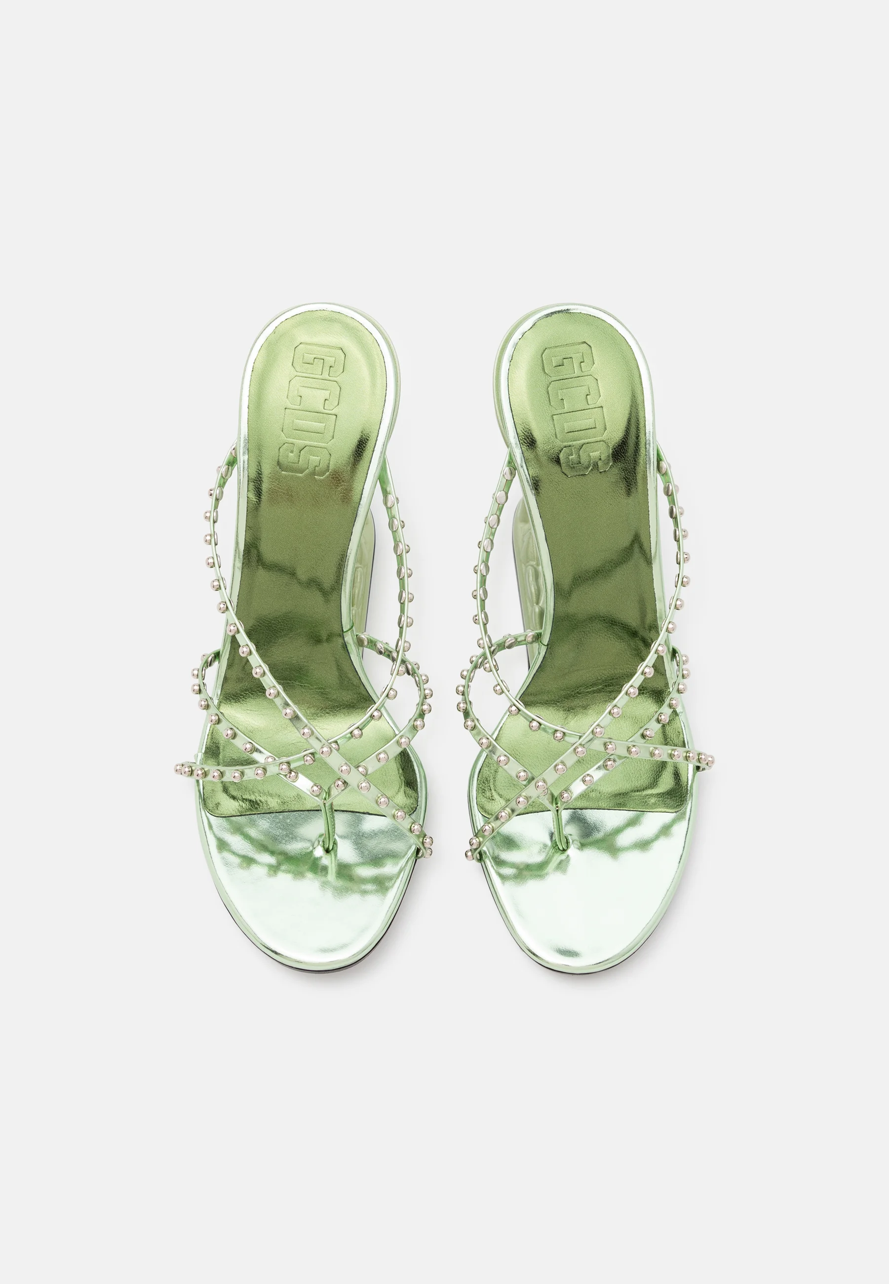 GCDS MORSO MIRROR THONG - Chanclas