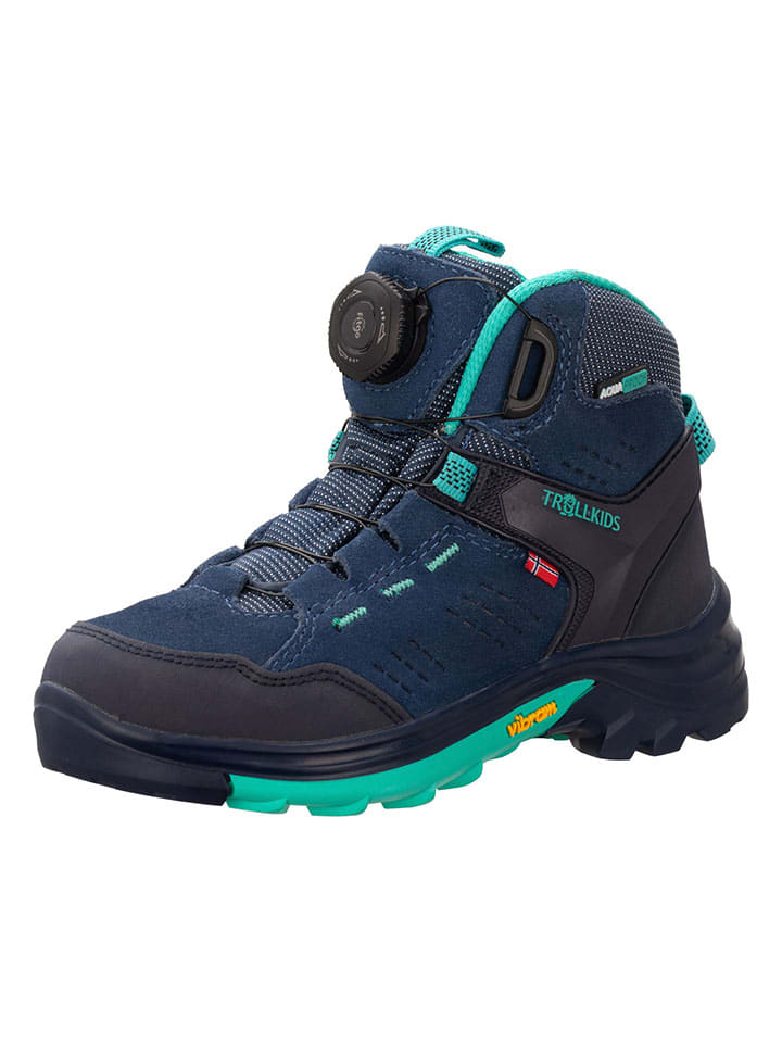 Trollkids Leder-Wanderschuhe 