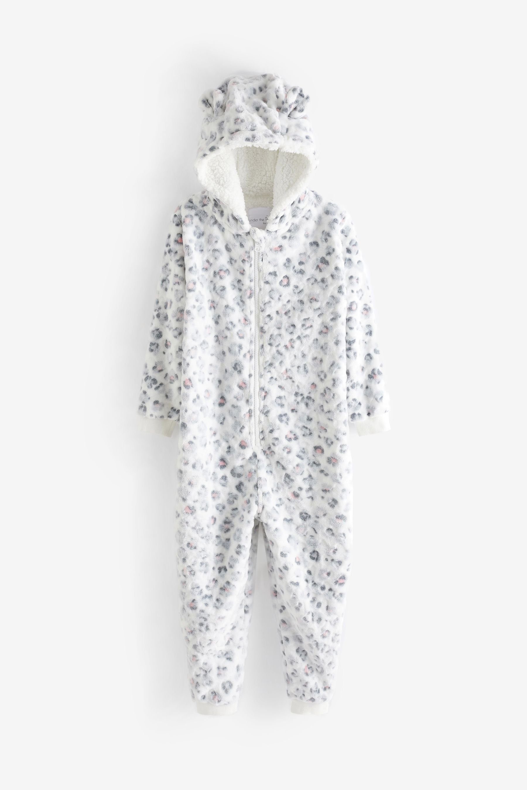 Next Fleeceoverall Einteiler aus Fleece mit Tigermotiv (1-tlg)