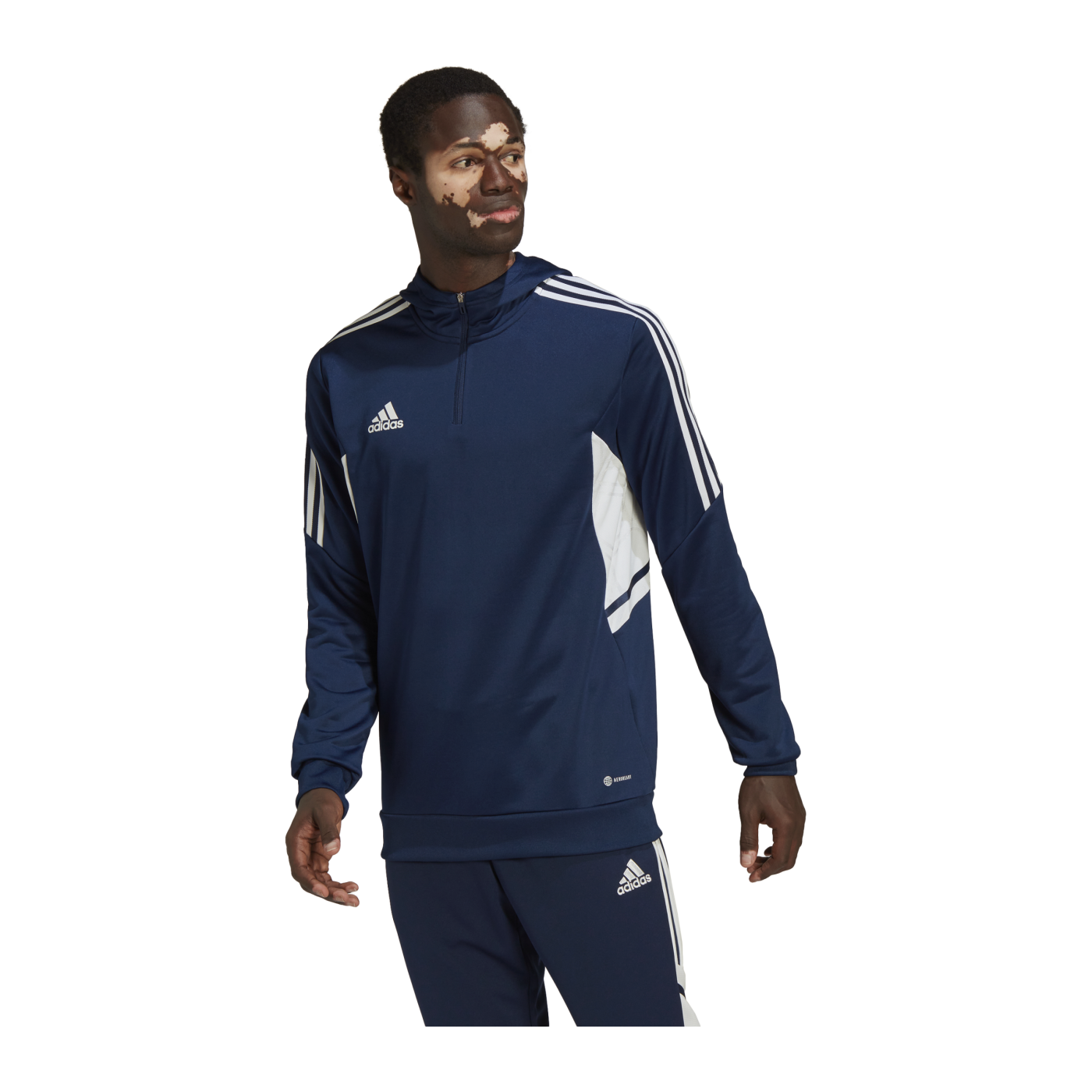 adidas Condivo 22 TK Hoody Blau Weiss