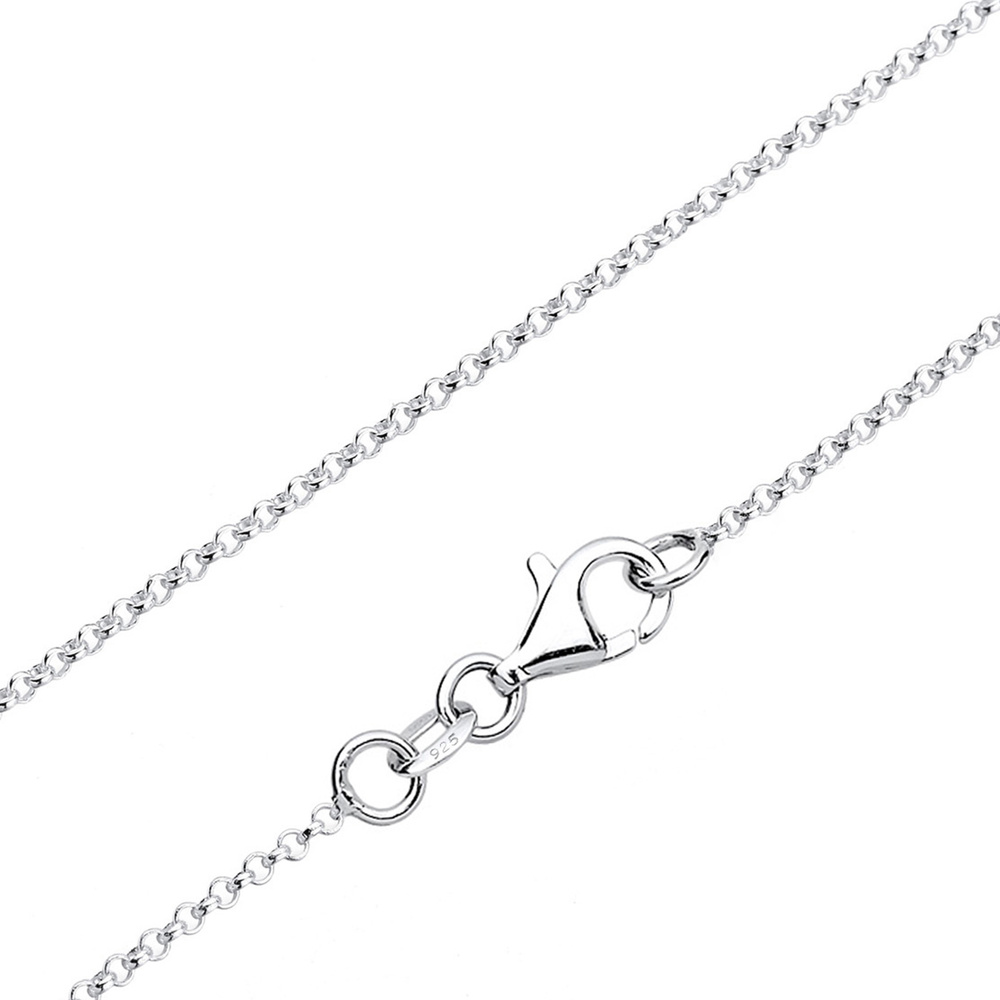 Elli Elli Collier Femme Pendentif Lettre K Initiale - (925/1000) Argent Bijoux