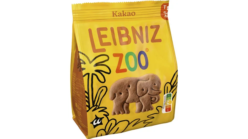 LEIBNIZ Butterkekse Schokolade Zoo 125 g