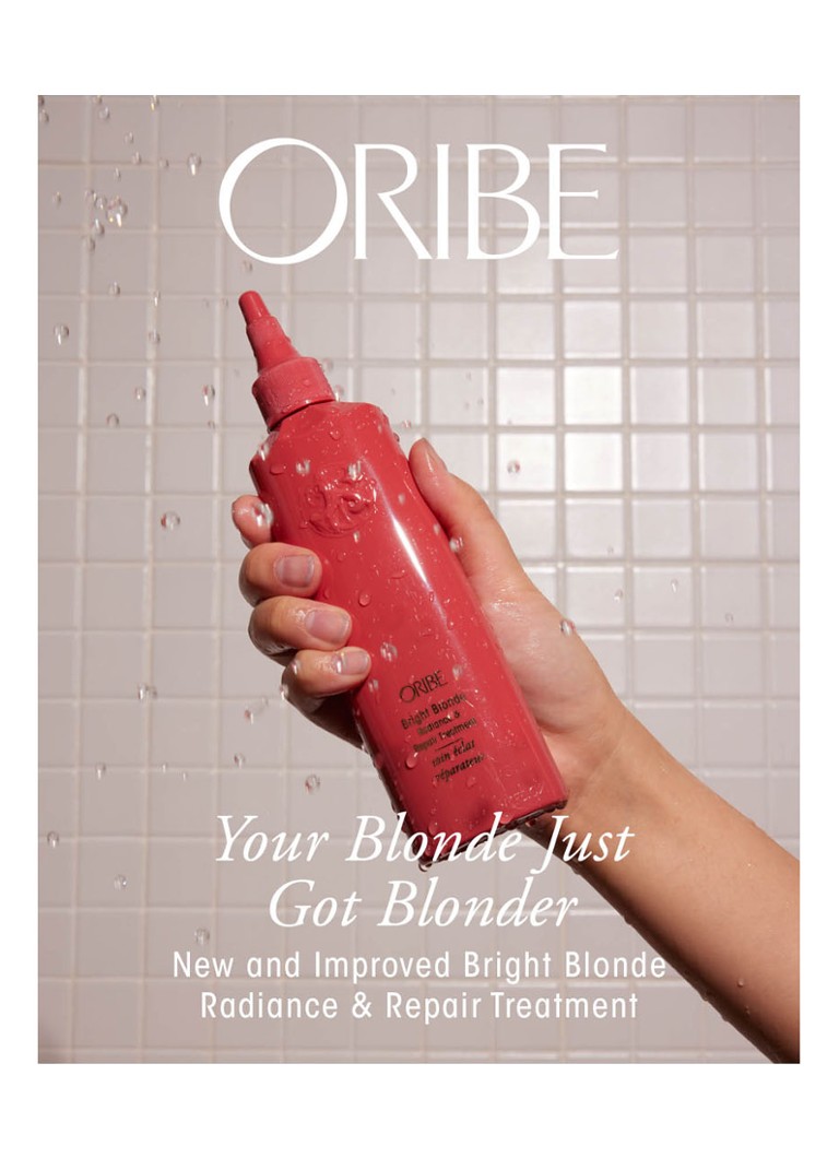 Oribe Bright Blonde -hoitoaine, joka kirkastaa ja korjaa hiuksia