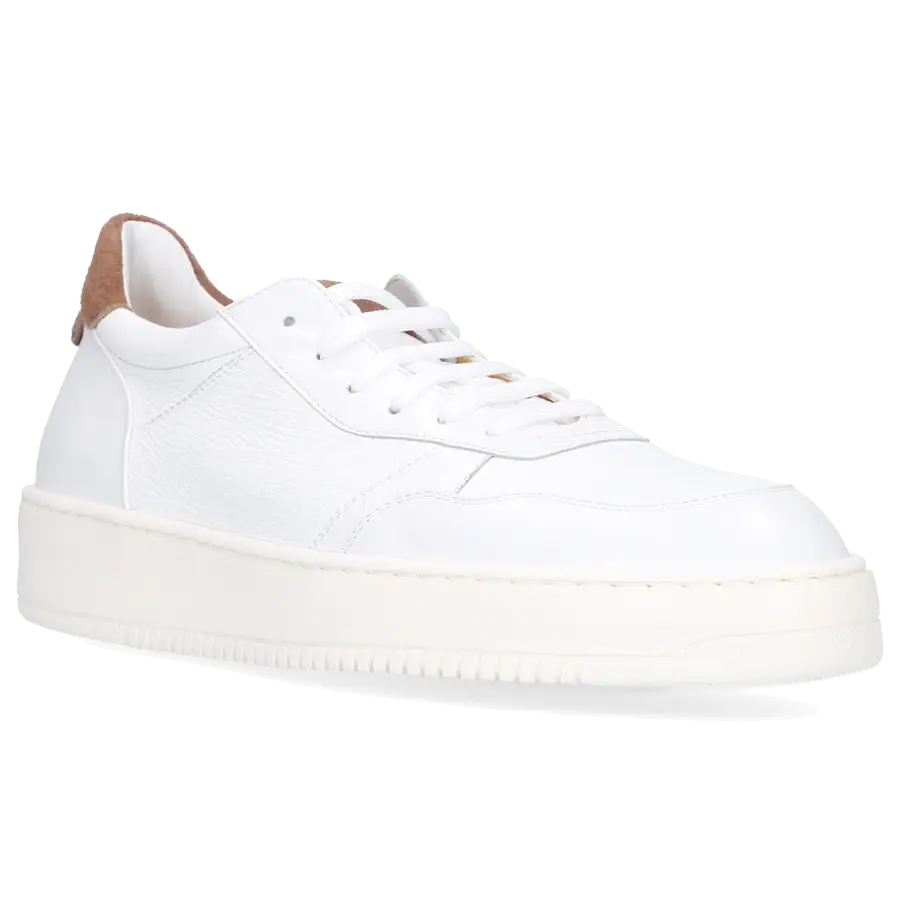 Truman's - Sneaker low 9374 Hirschleder - weiß