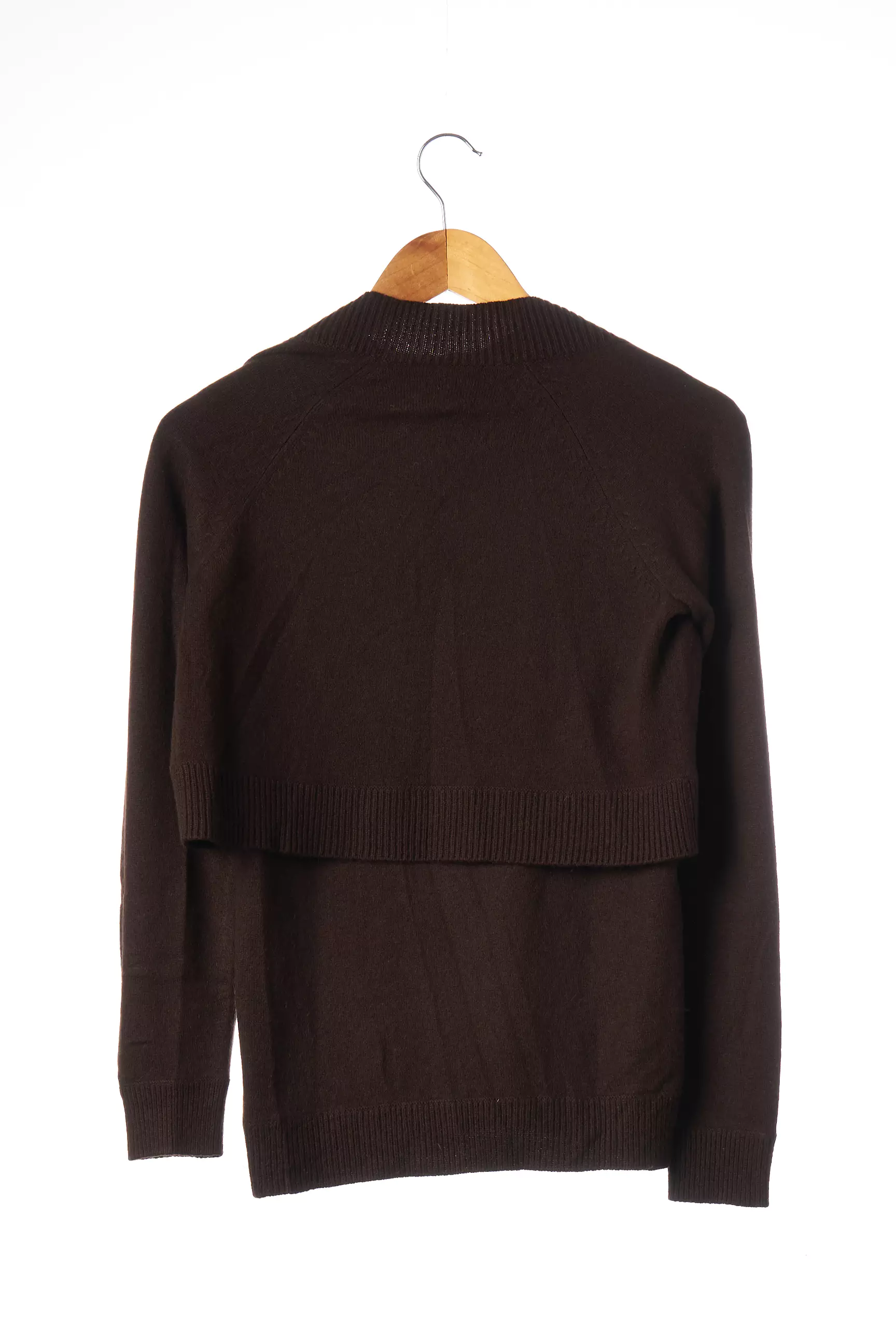 Eric Bompard Twinset Femme couleur marron