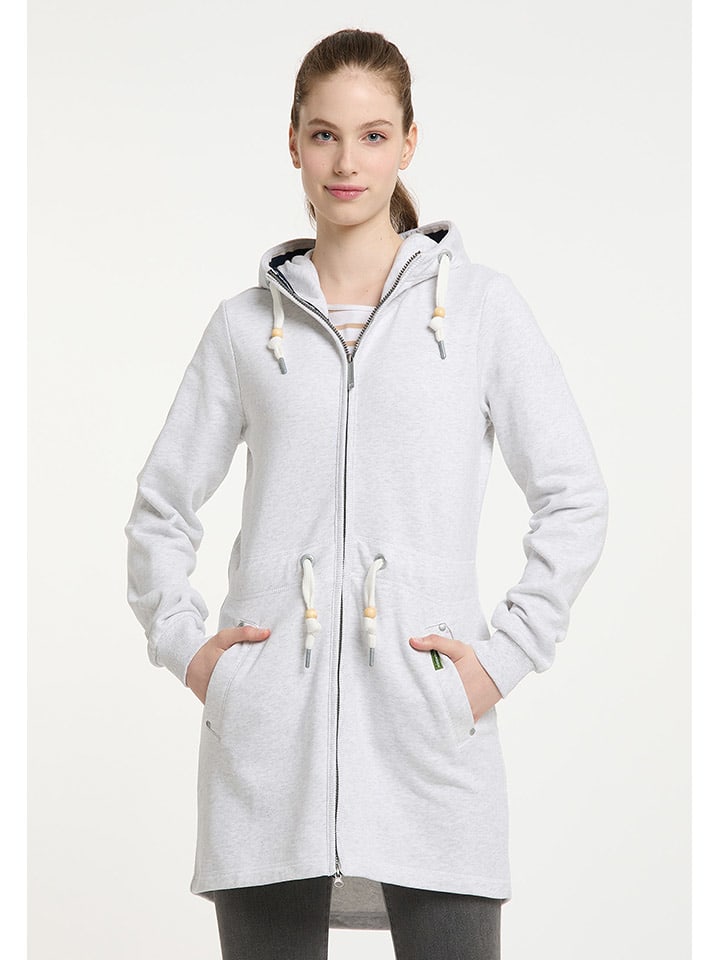 Schmuddelwedda Sweatmantel in Weiß günstig kaufen