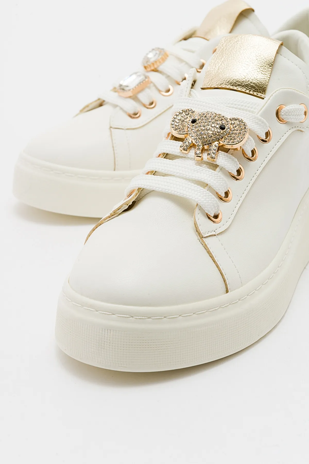 LuviShoes  ROMEU Weiße Sport-Sneaker für Damen