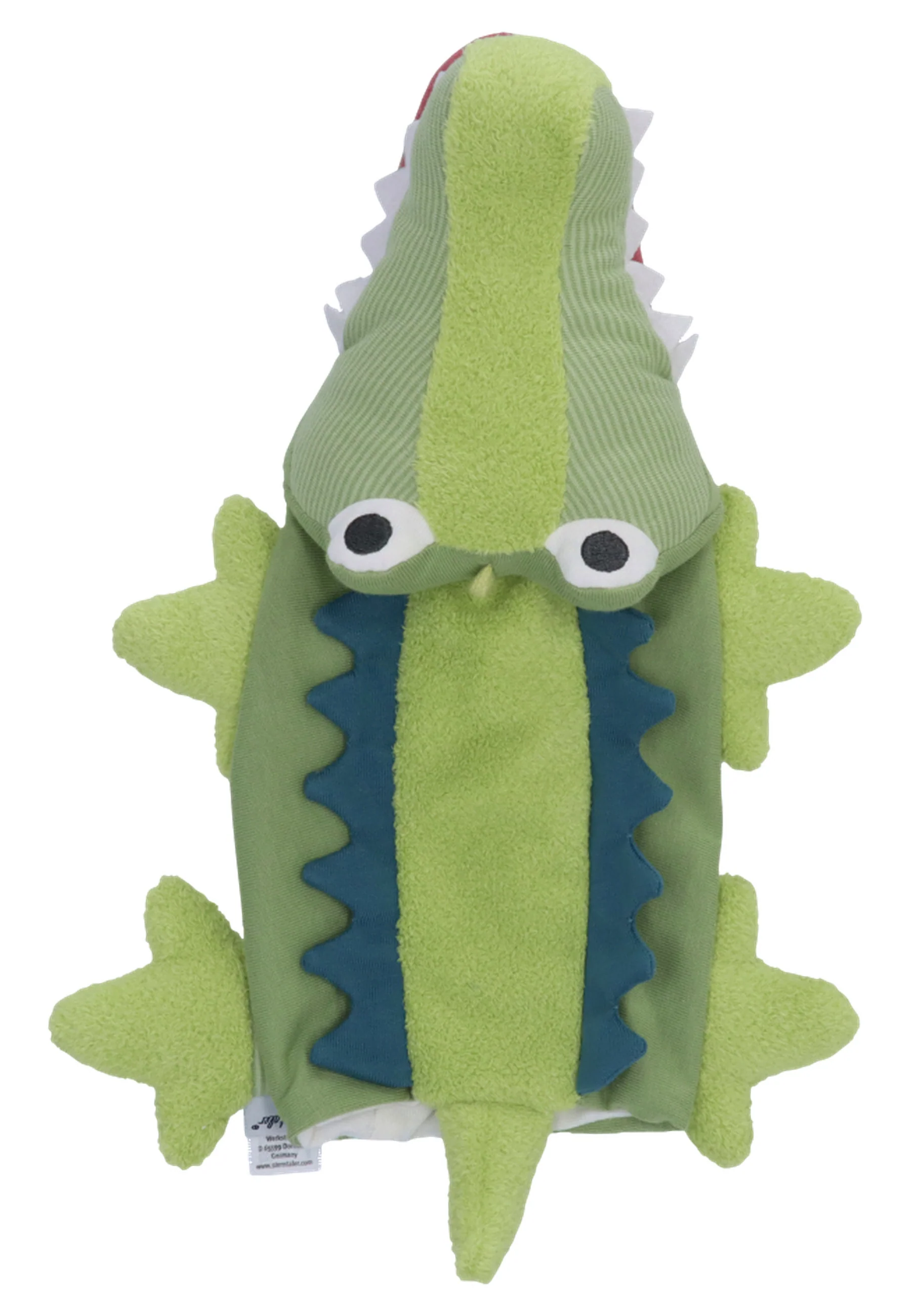 Handpuppe Krokodil, 35cm für das Kasperletheater