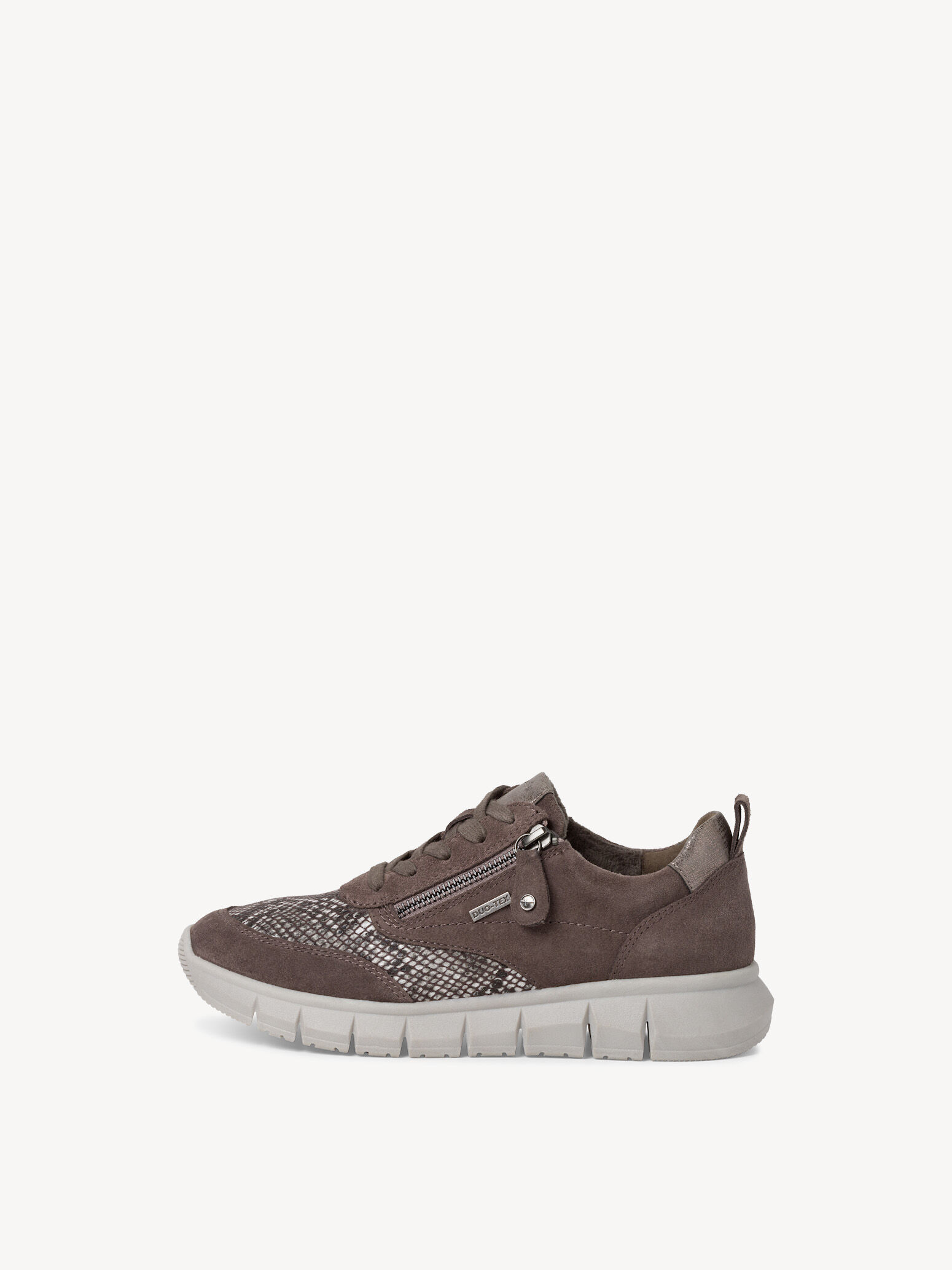 Derbie en cuir - gris