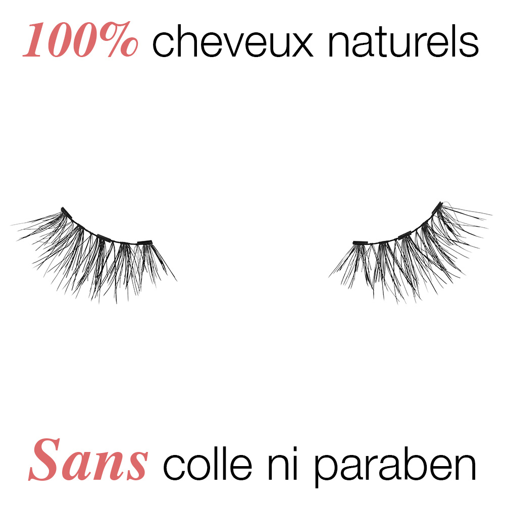 Ardell Faux-cils magnétiques simple frange Accent 002 Faux-Cils Magnétiques avec aimants invisibles