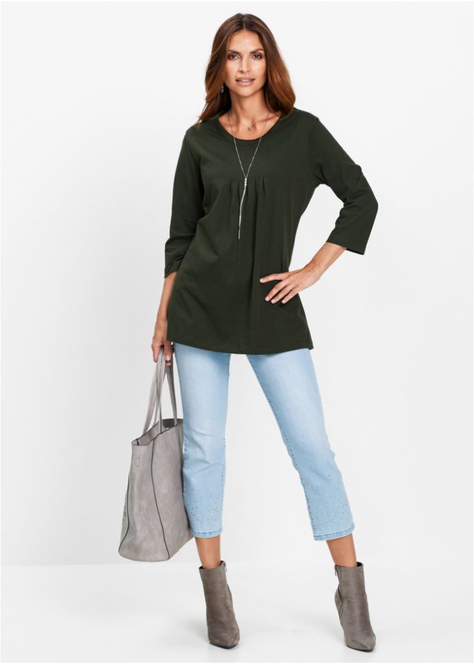 Longshirt, 3/4-Arm