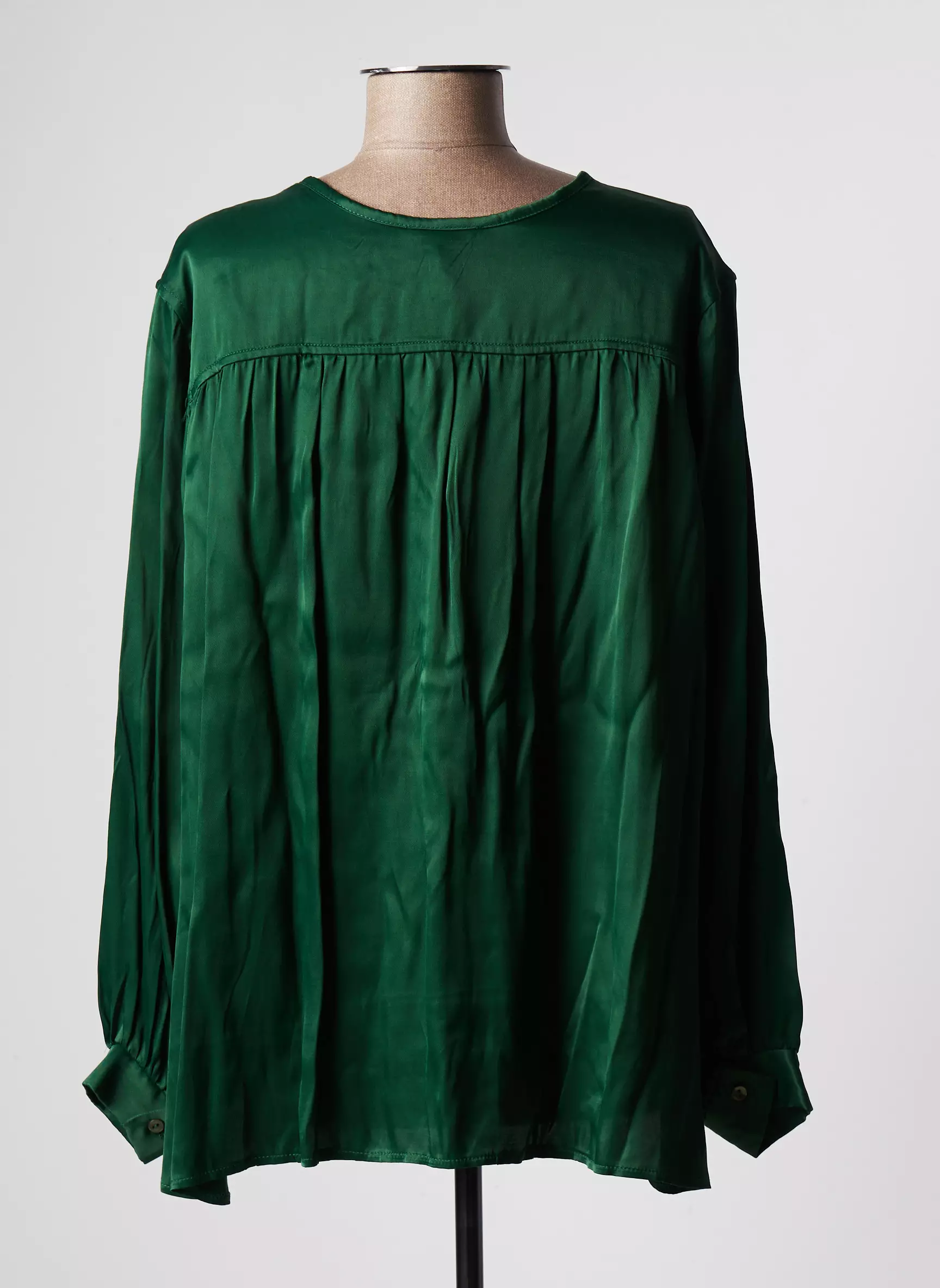 Bizance Chemisiers Femme couleur vert