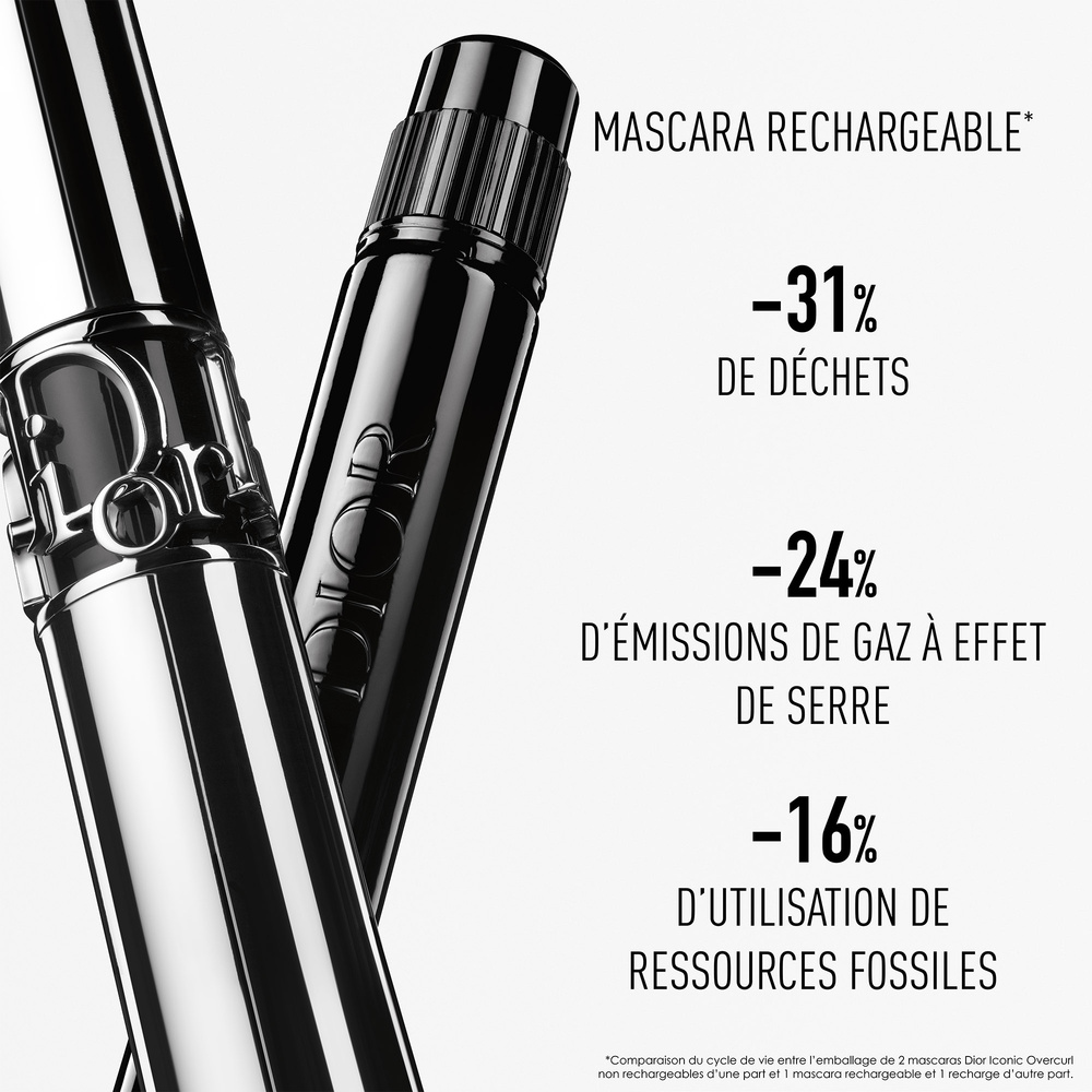 DIOR Diorshow Iconic Overcurl La recharge mascara - tenue 24 h - effet volume et courbe