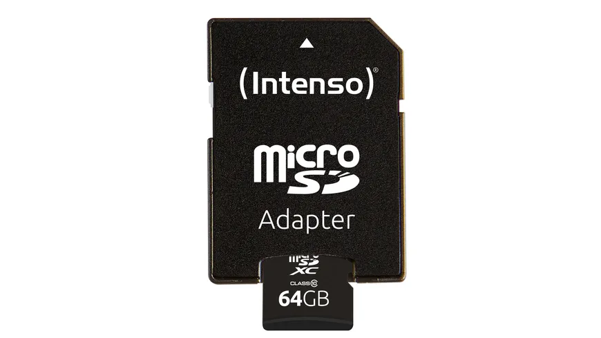 Intenso microSD Card Class 10 64GB SDXC