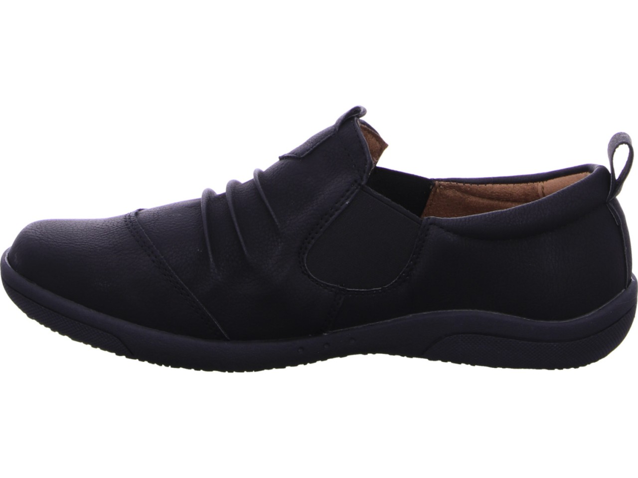DIVERSE Sportliche Slipper schwarz