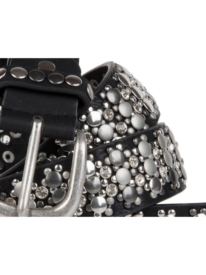 styleBREAKER Gürtel in Schwarz günstig kaufen