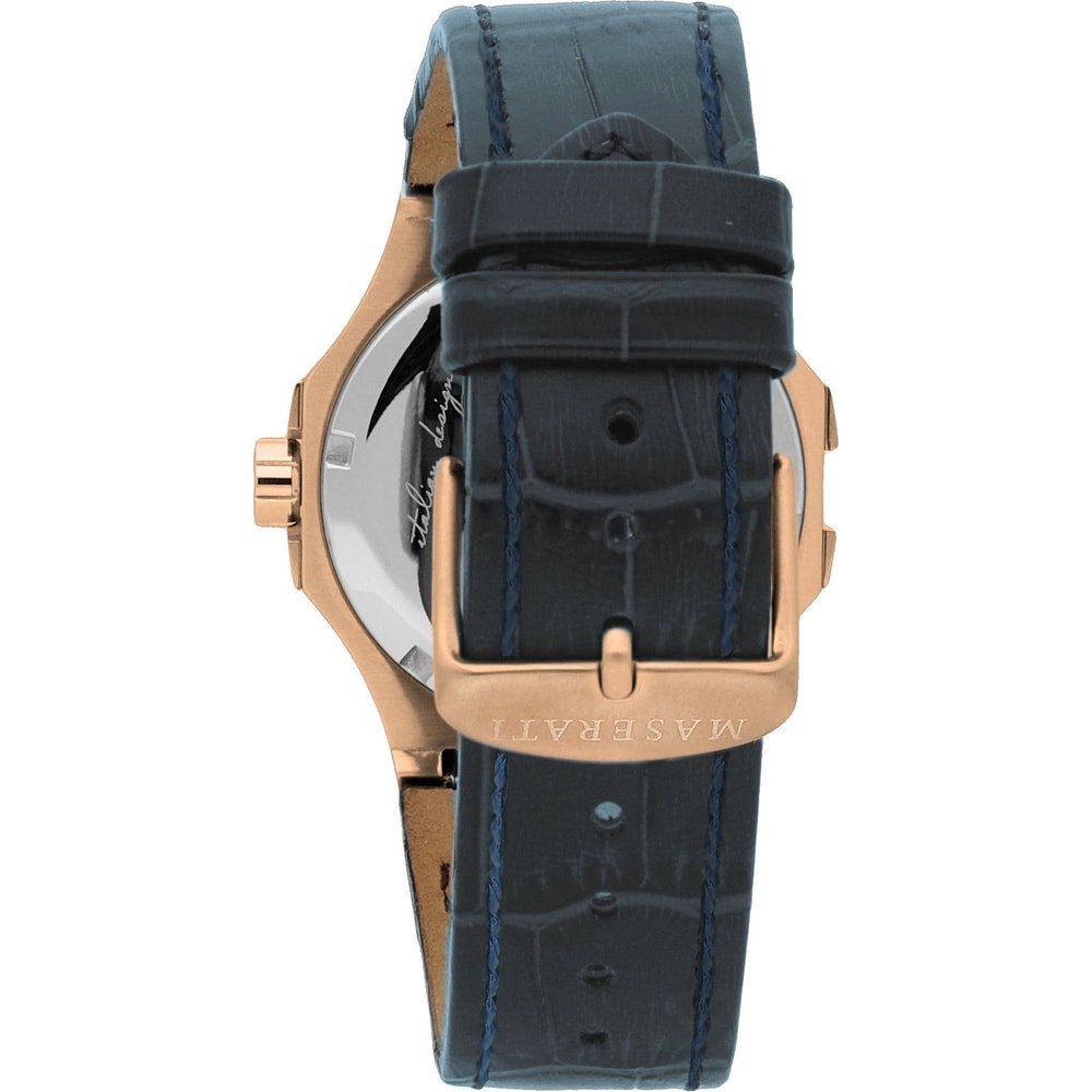 Maserati Montre pour hommes Acier inoxydable Montre