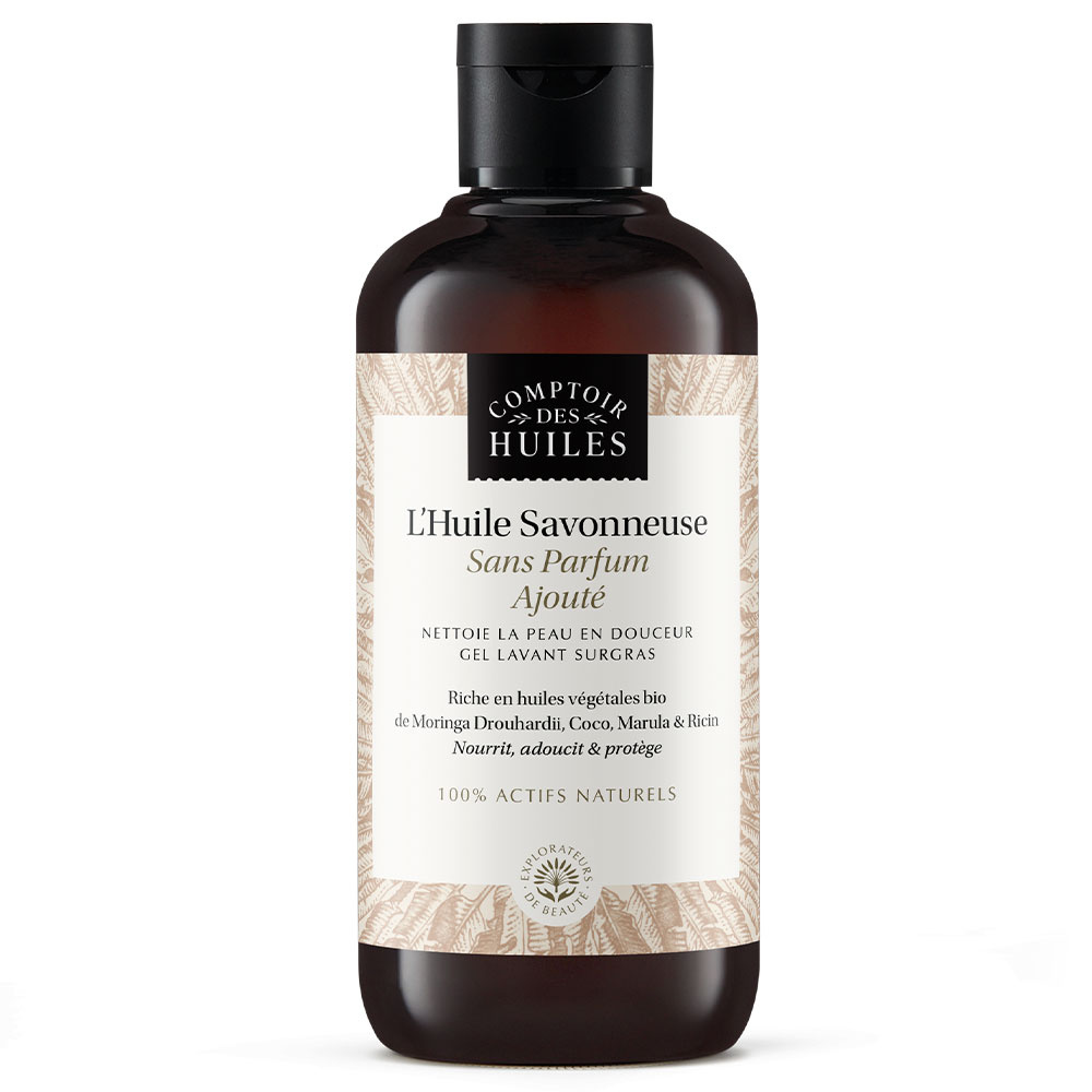 comptoir des huiles L'Huile Savonneuse - Sans parfum ajouté250ml Hygiène