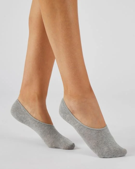 Lot de 3 paires de chaussettes invisibles fantaisie