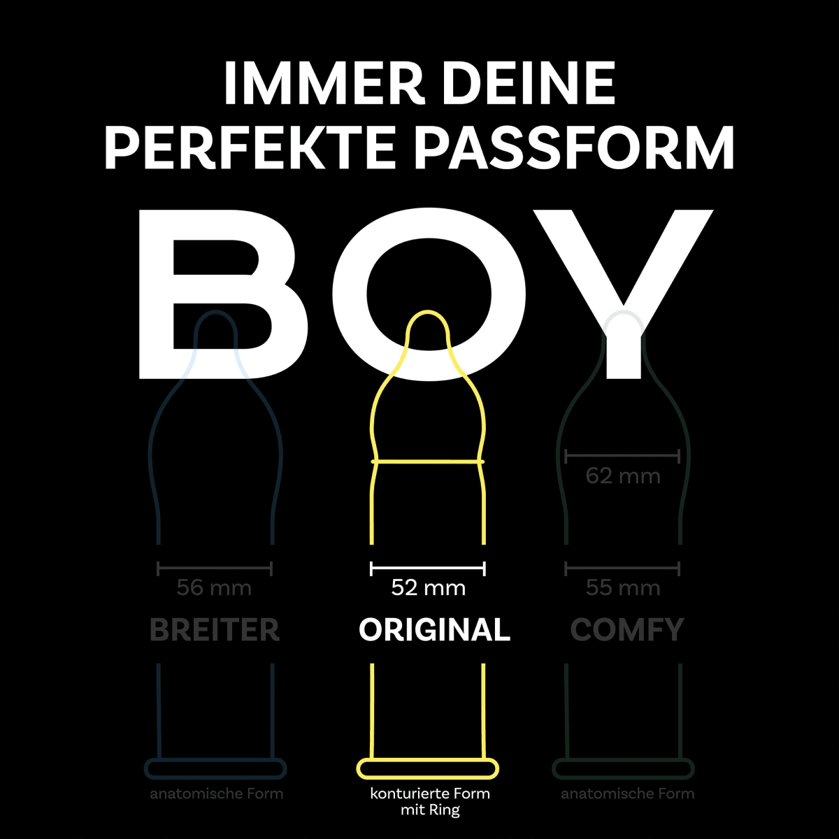 Kondome Länger Lieben, Breite 52 mm, 10 St