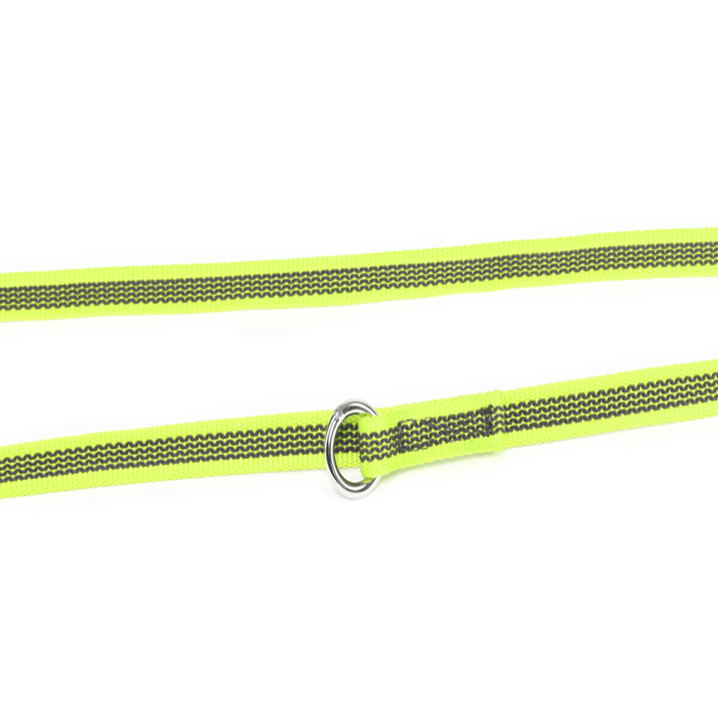 JULIUS-K9 Hundeleinen JULIUS-K9 Führleine verstärkt 14mm neon gelb