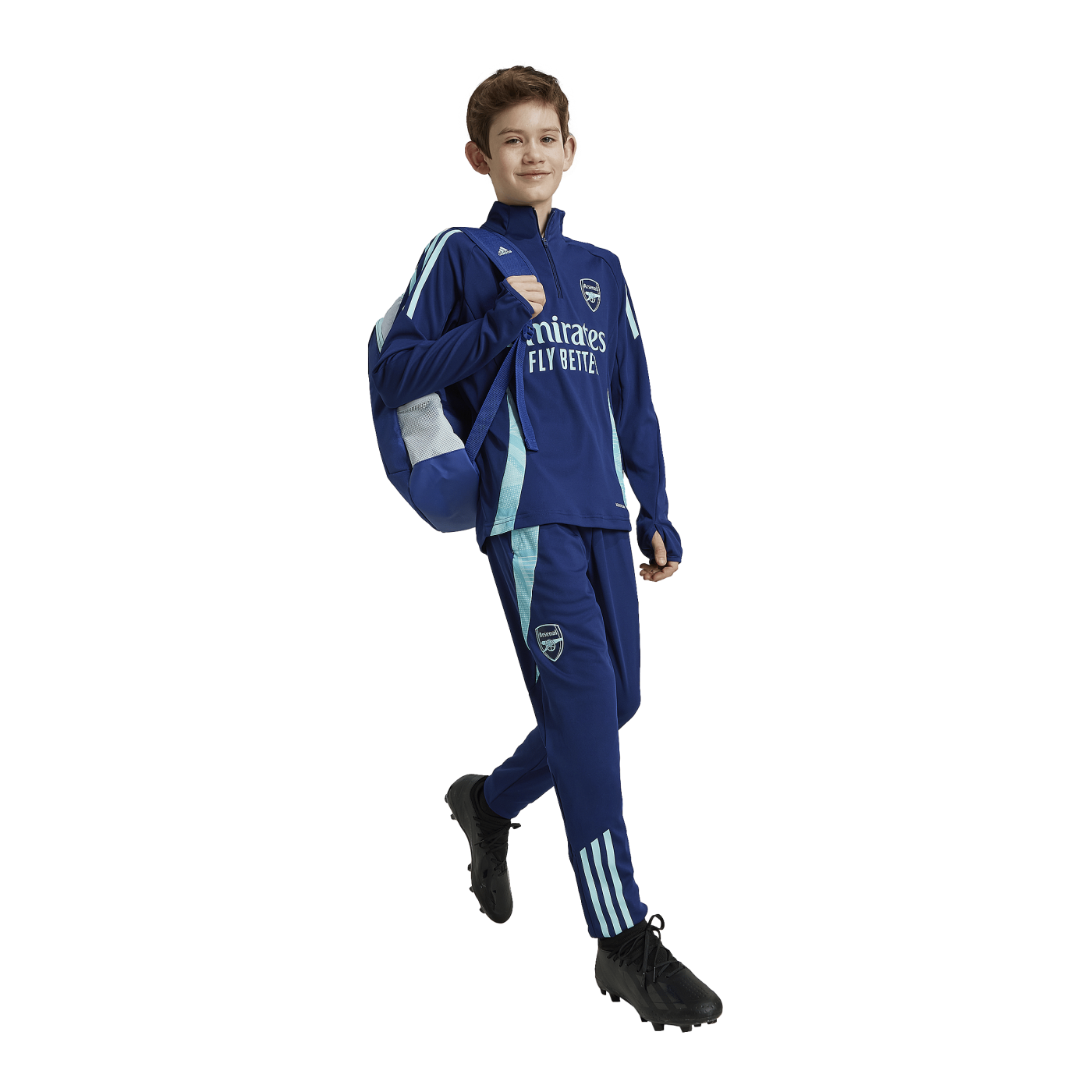 adidas FC Arsenal London Sweatshirt Kids Schwarz