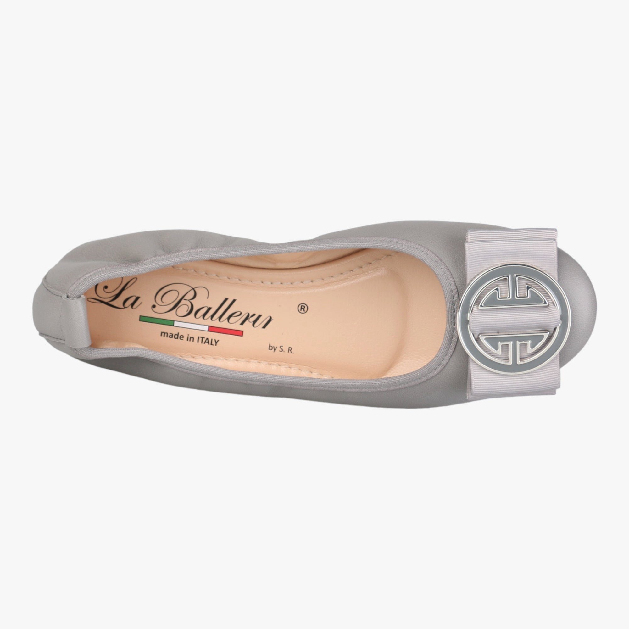 La Ballerina La Ballerina CAMBIO SET Nappa grau Linda С & Martina silber Ballerina Trend Ballerinas 2023
