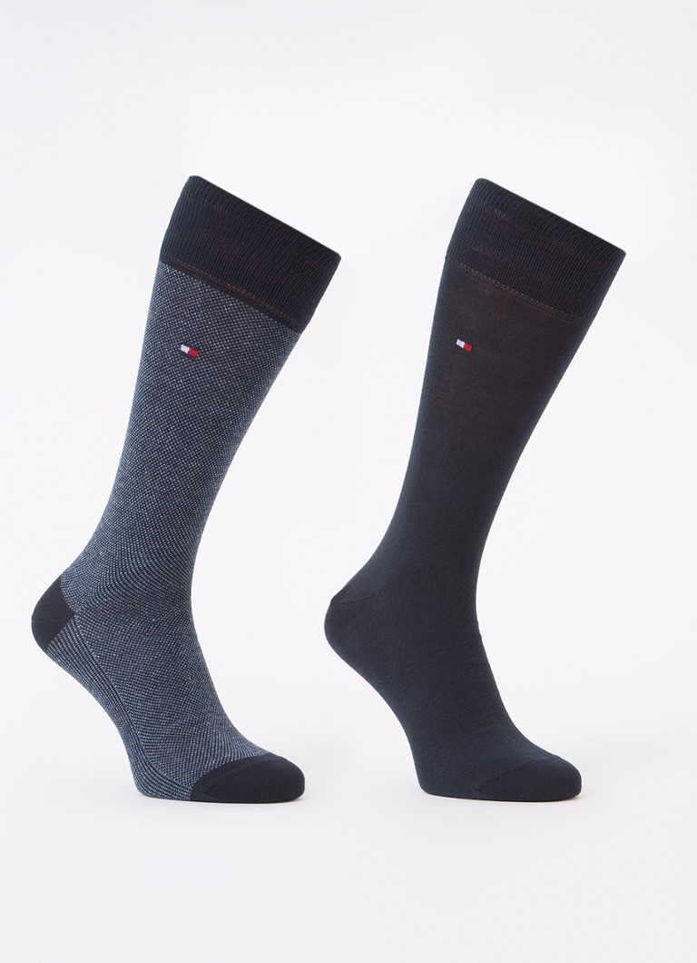 Șosete Tommy Hilfiger Birdseye (Pachet de 2)
