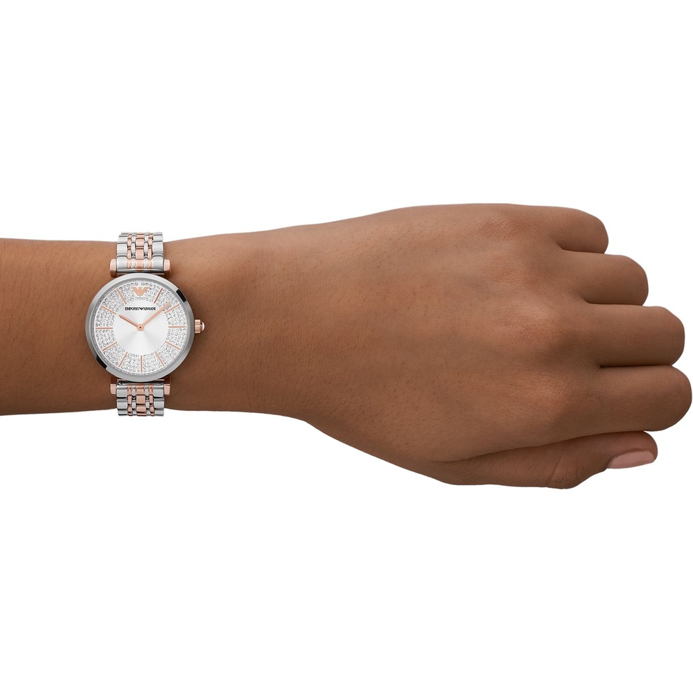 Emporio Armani Montre pour femme Acier inoxydable Montre