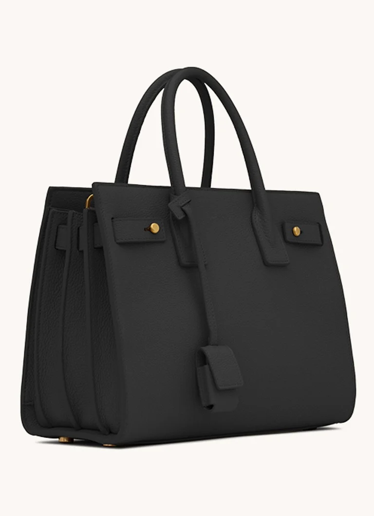 Geantă Saint Laurent Sac De Jour din piele moale de vițel pentru bebeluși