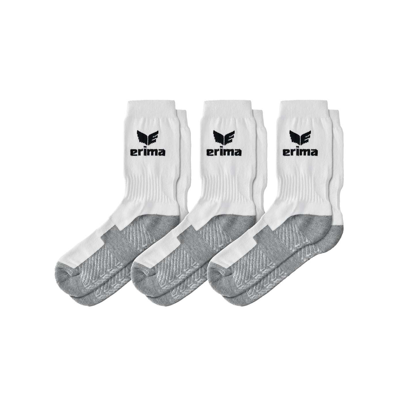 Erima 3-Pack Sportsocken Weiss