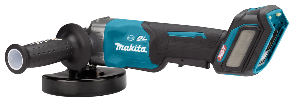 Makita GA029GU201 XGT 40V Max kutna brusilica 125 mm sa sigurnosnim prekidačem 2x 4.0Ah i brzim punjačem u Mboxu
