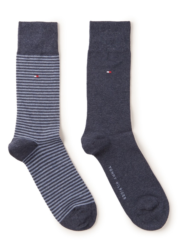 Tommy Hilfiger -sukat logolla, 2 kpl pakkaus