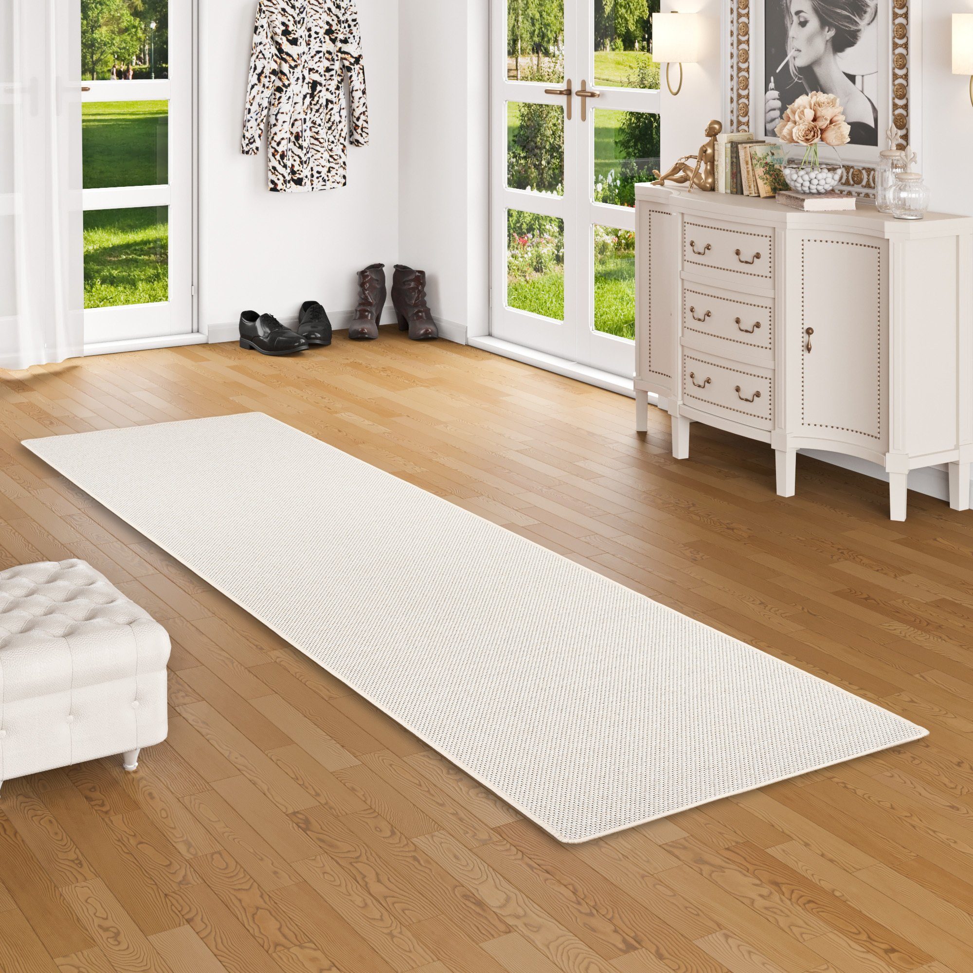 Läufer Läufer Teppich Bentzon Flachgewebe, Snapstyle, Rechteckig, Höhe: 5 mm