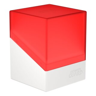 Ultimate Guard Boulder Deck Case 100+ Synergy Rot/Weiß