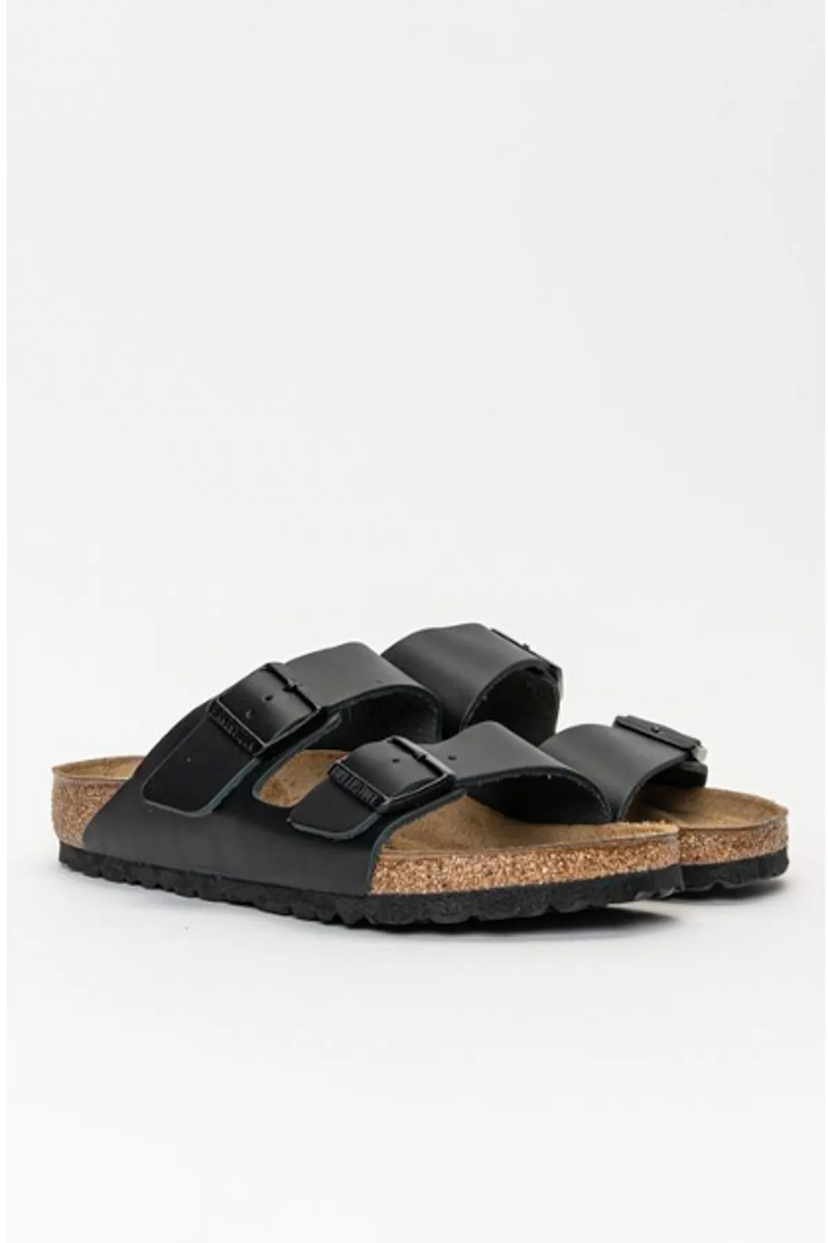 Birkenstock  Pantolette - Schwarz - Flacher Absatz